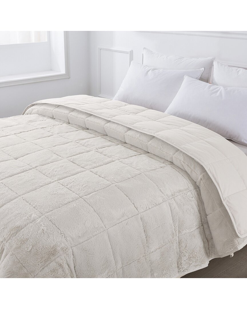 St. James Home Cozy Down Alternative Reversible Blanket