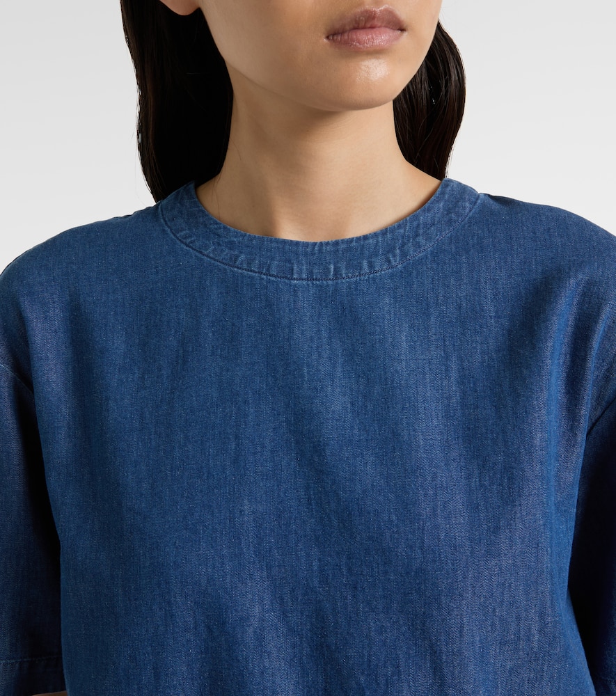 Moresca denim top