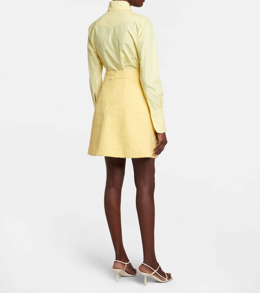 Tweed miniskirt