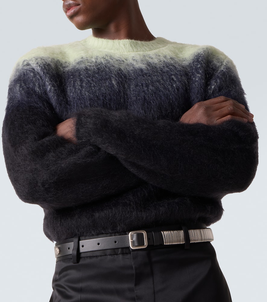 Mohair and wool-blend sweater