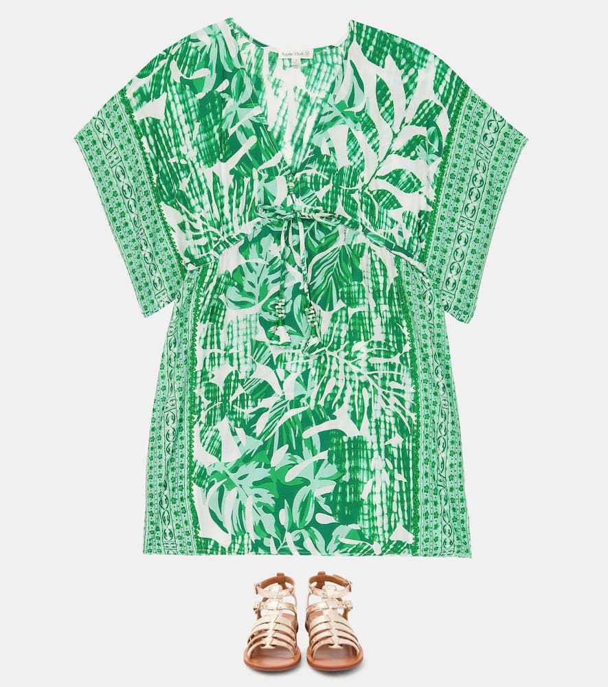 Poupette St Barth Kids Amaya printed dress
