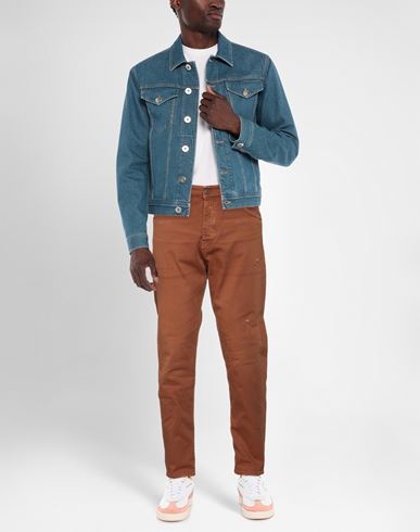 Patriòt Man Jeans Tan Size 32 Cotton, Elastane