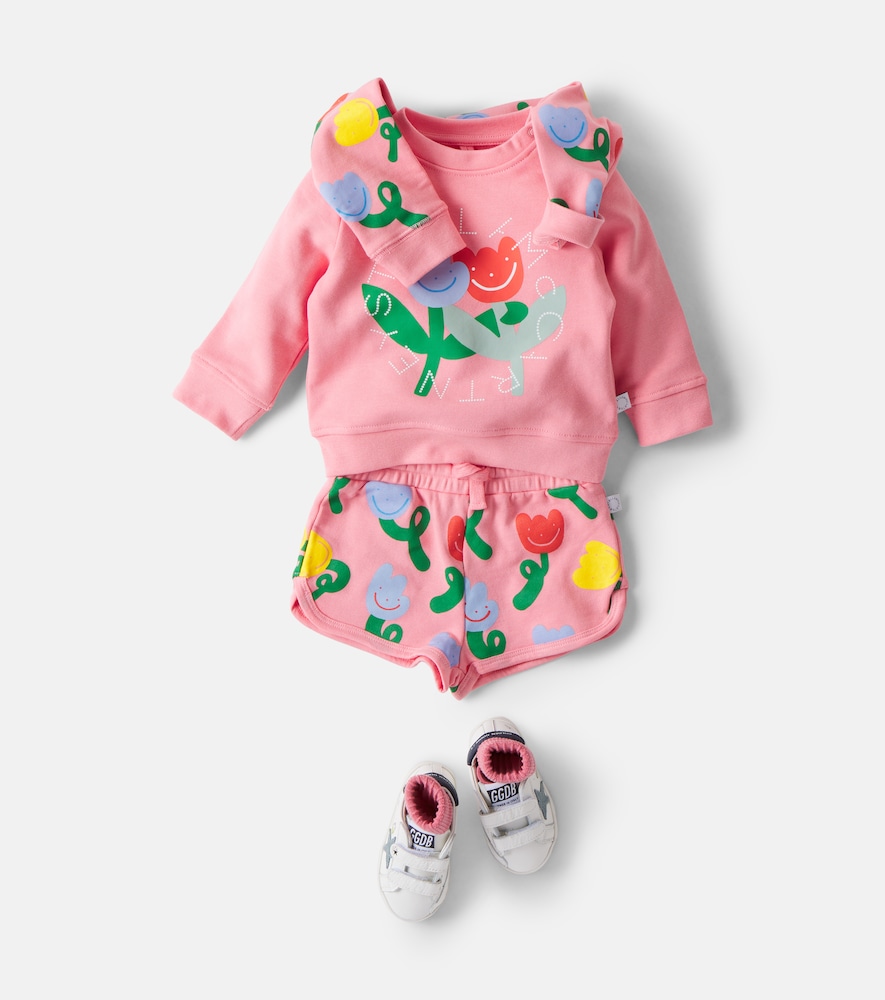 Baby printed cotton jersey sweatshirt