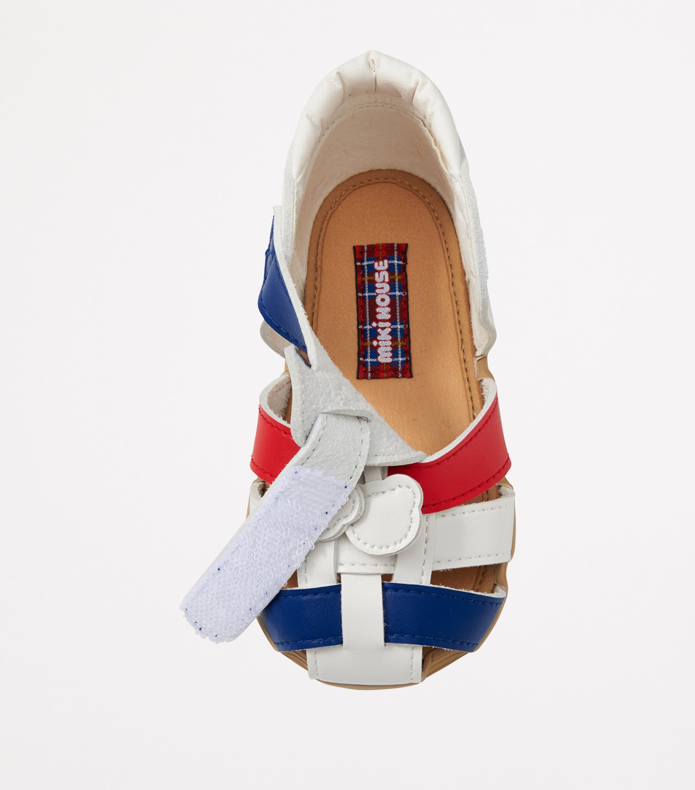 Miki House Tricolour Sandals