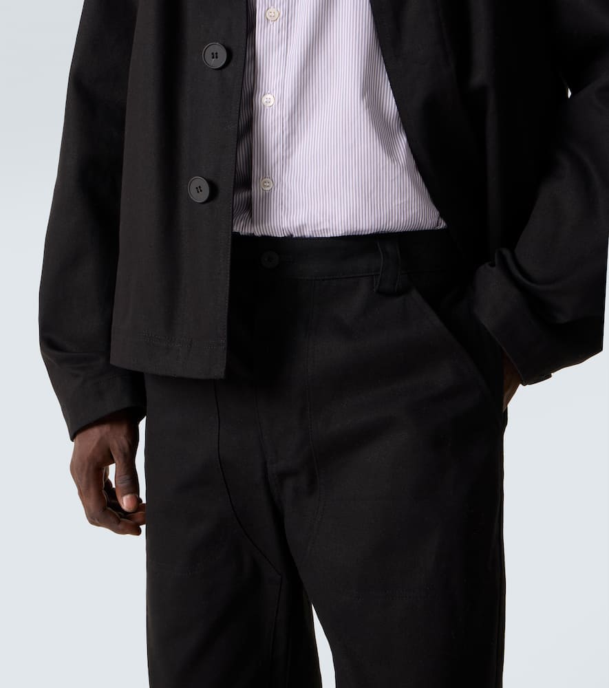 X Aaron Levine Denver cotton straight pants