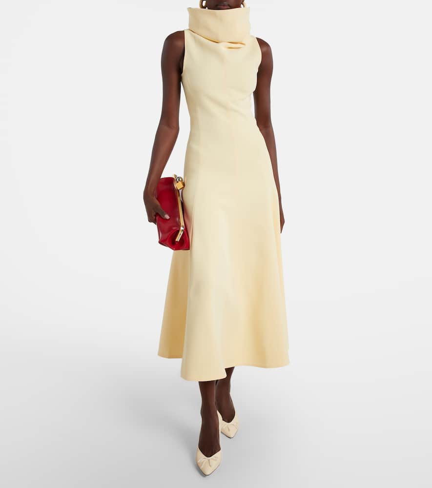 Triangle midi dress