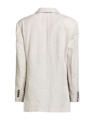 Woman Blazer Beige Size 0 Linen