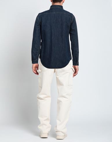 Man Denim shirt Blue
