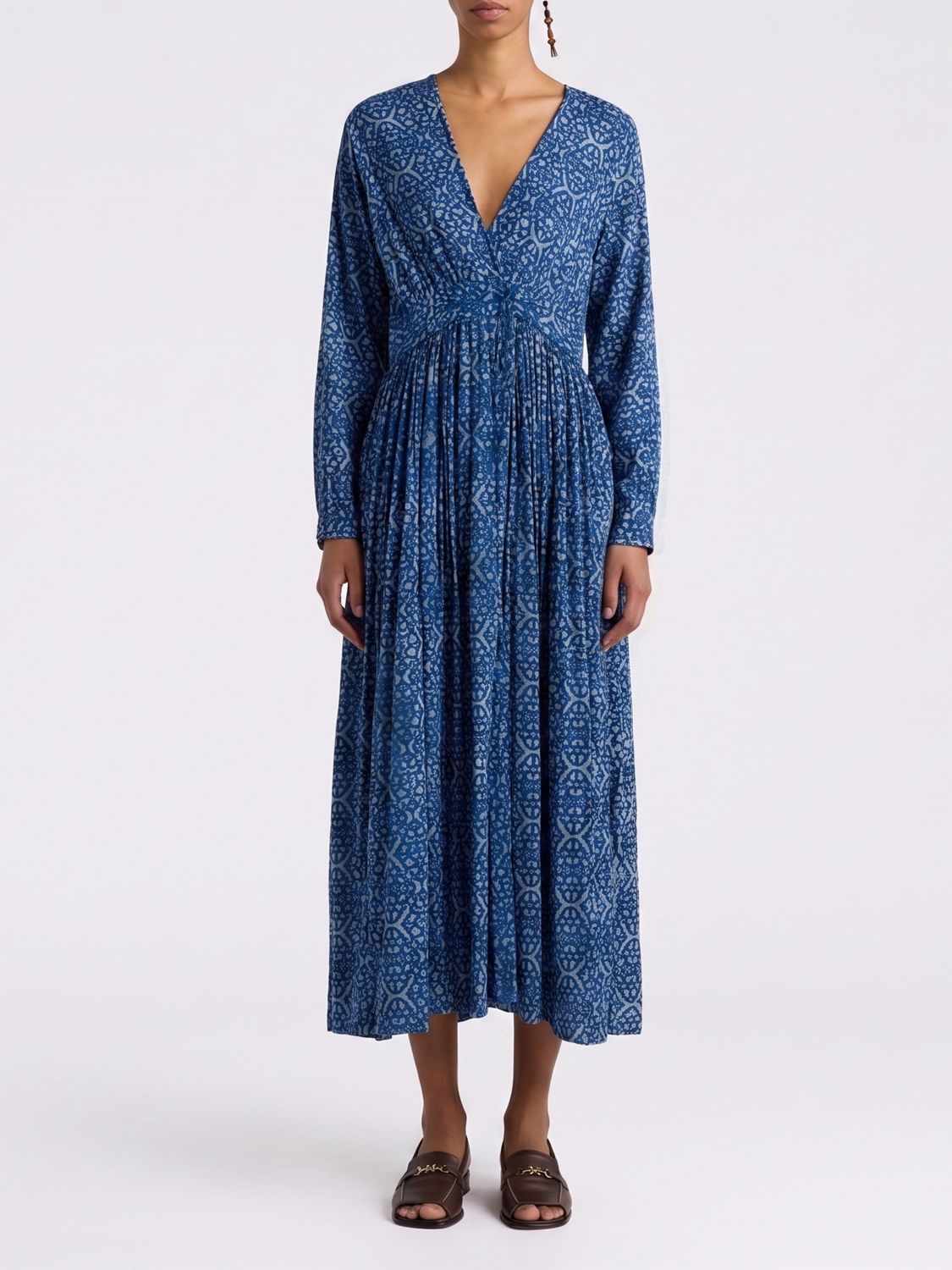 MOMONÌ Dress Woman color Blue