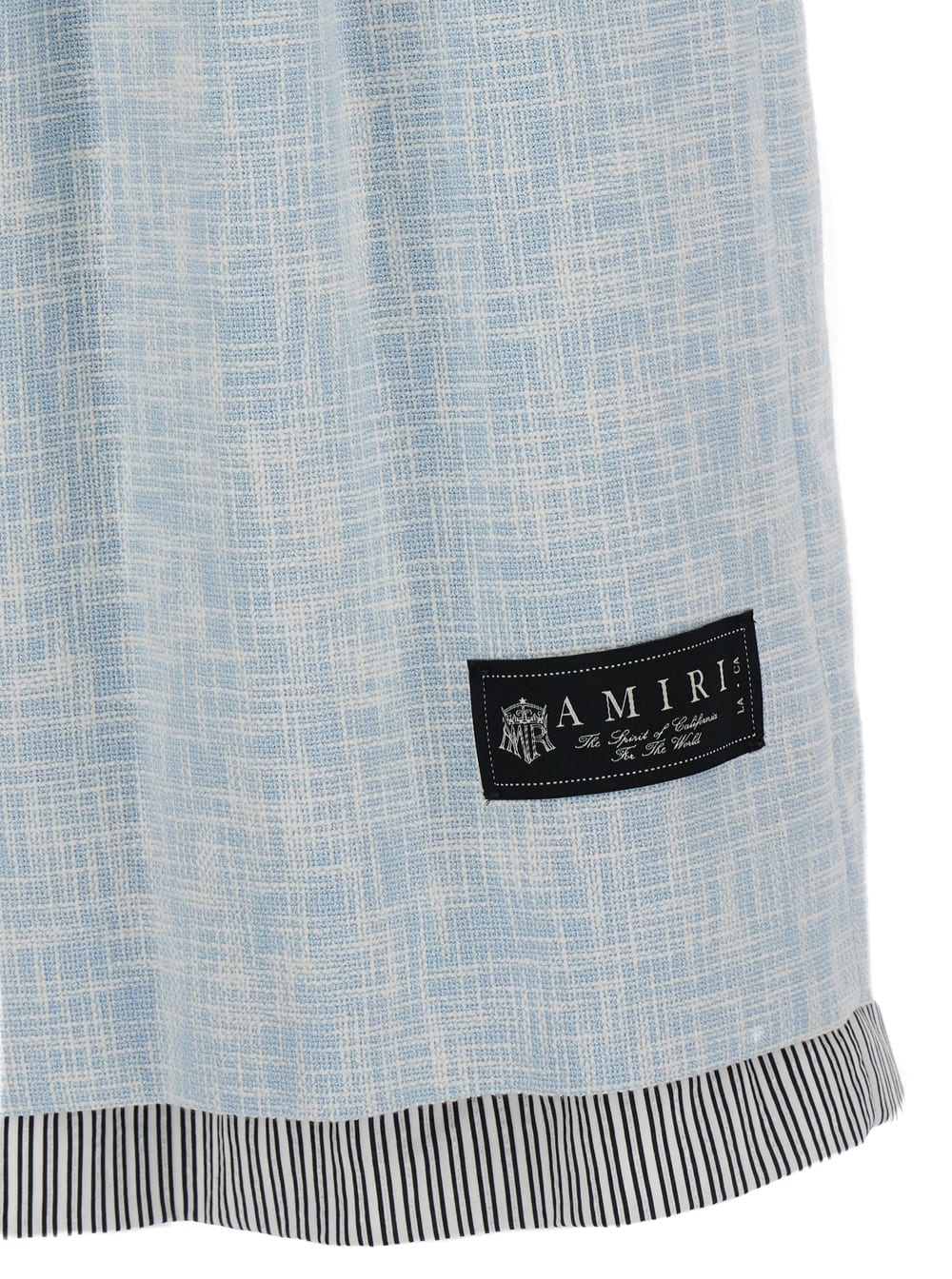 Cross Hatch Layered Skater Short