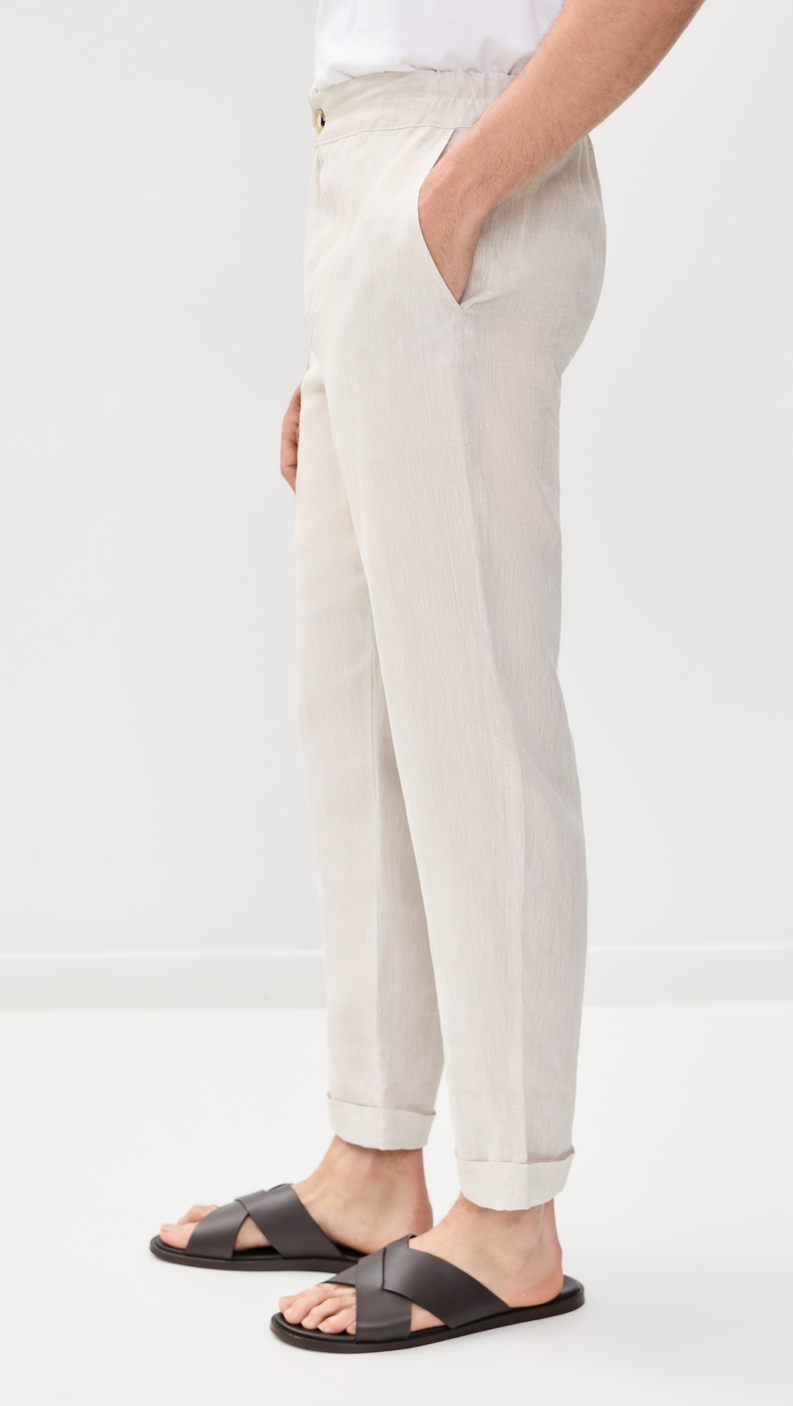 The Anacapri Relaxed Trousers Sand