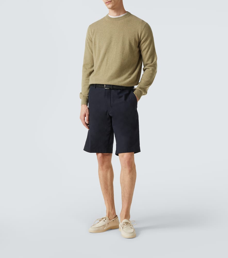 Loro Piana Cotton-blend Bermuda shorts