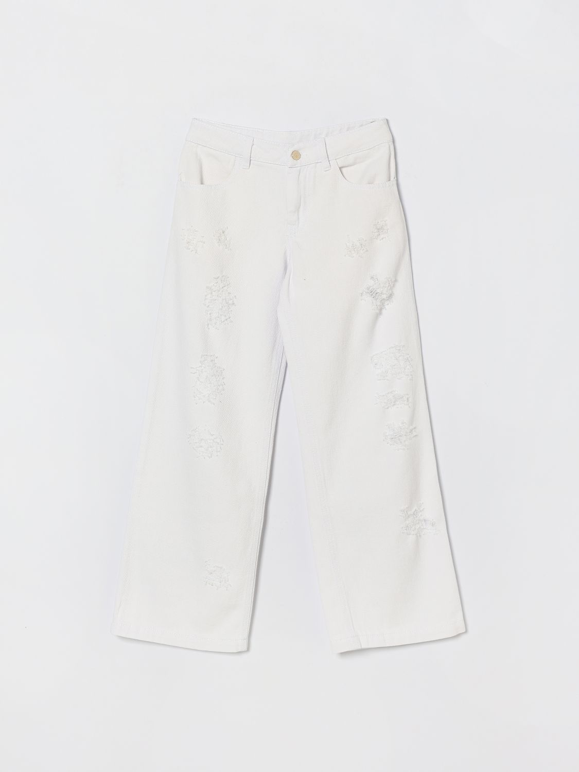 Pants Kids color White