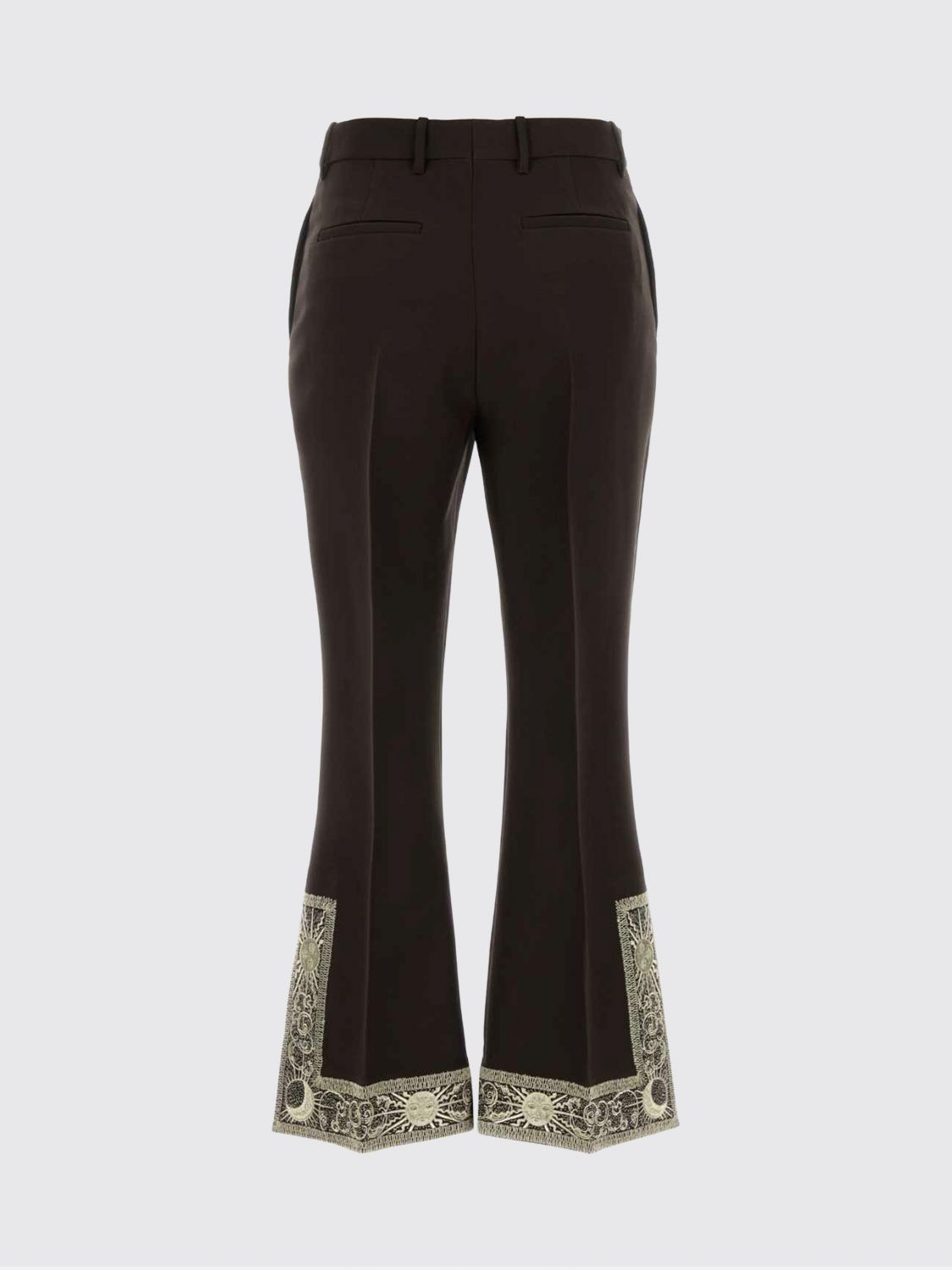 Pants Woman color Brown