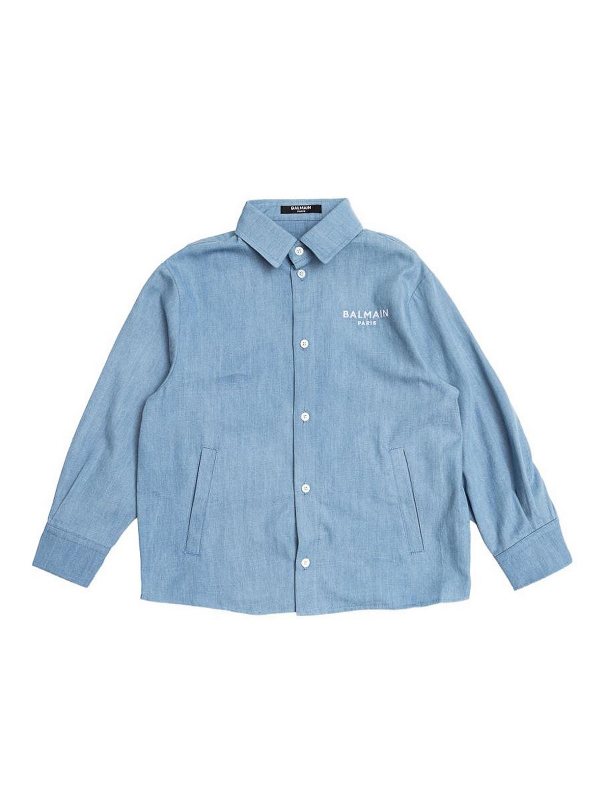 Shirt With Embroidered Logo