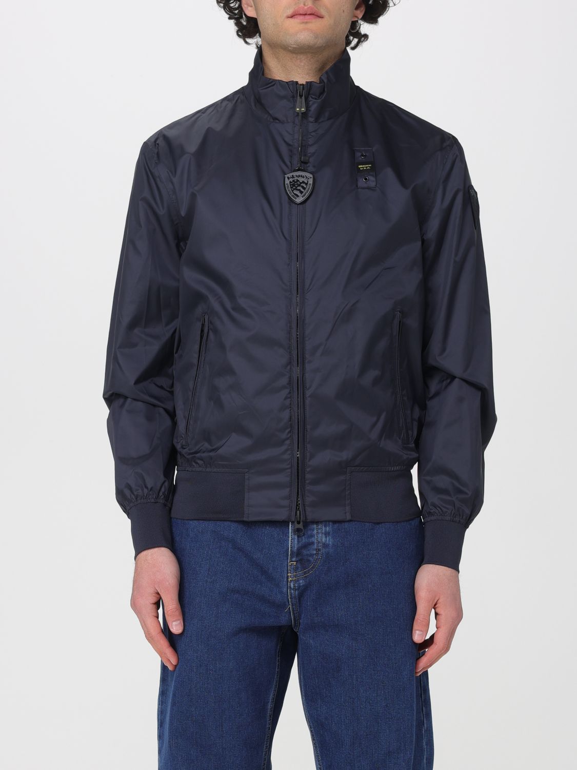 Jacket Men color Blue