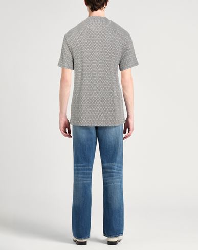 Man Sweater Light grey Size 38 Viscose, Elastane