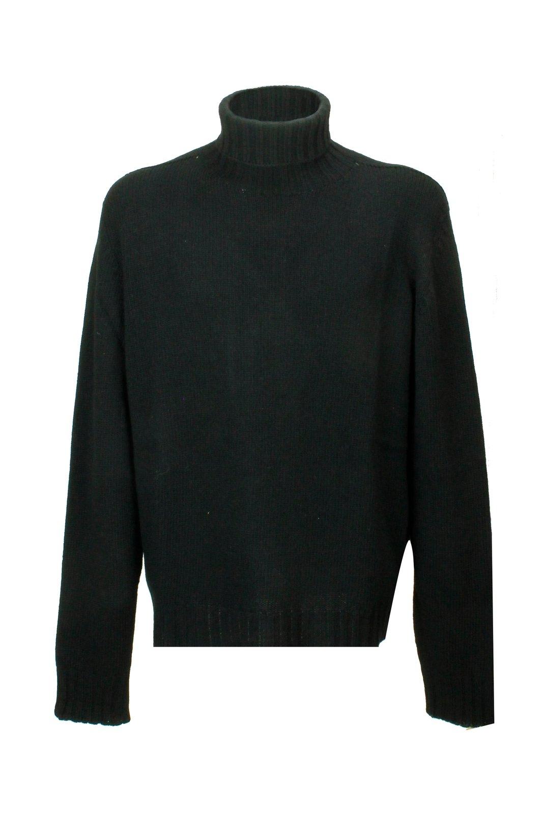 Intarsia knit-logo jumper