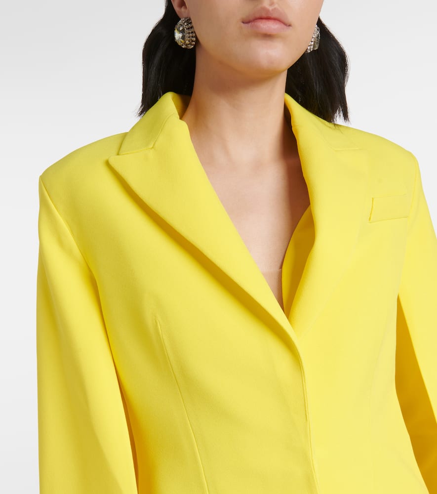 Hadley caped crêpe blazer