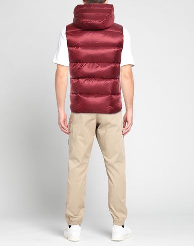 Man Vest Brick Size 36 Polyamide