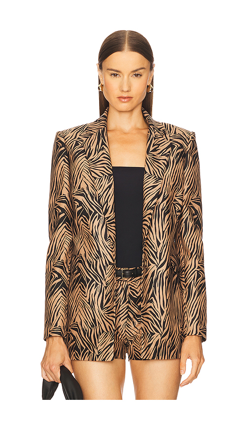Zuleyha Kuru Yvonne Jacket in Brown. 36. Also , 40