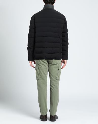 Man Puffer Black Size 34 Polyamide, Polyurethane