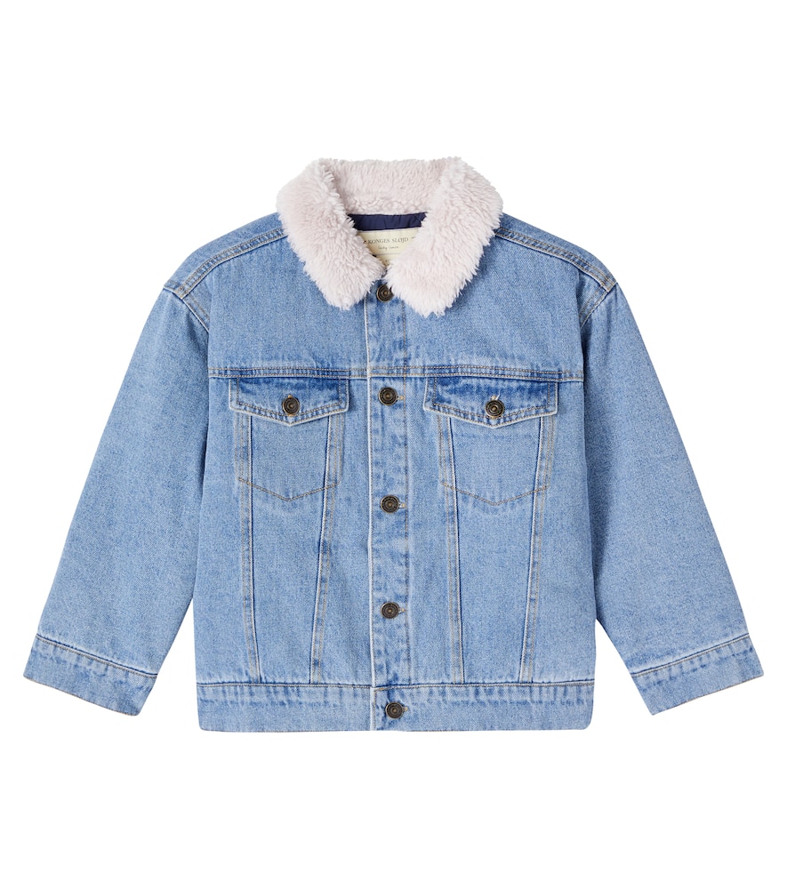 Konges Sløjd Magot printed cotton denim jacket