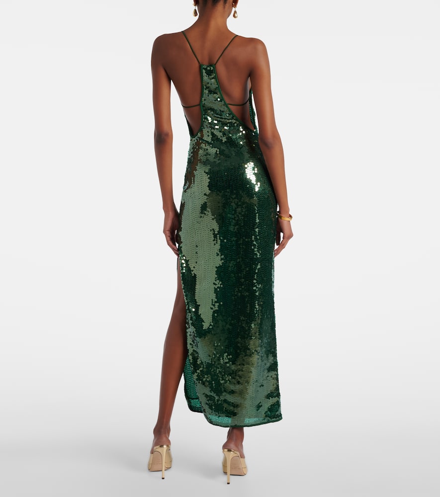 Oséree Marylin sequined maxi dress
