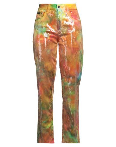 Woman Pants Orange