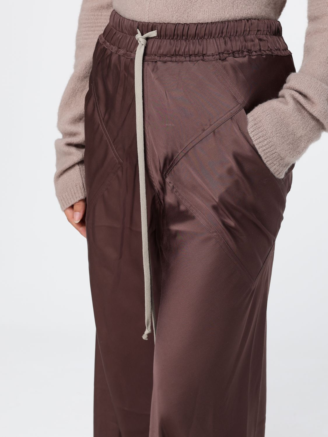 Pants Woman color Wine