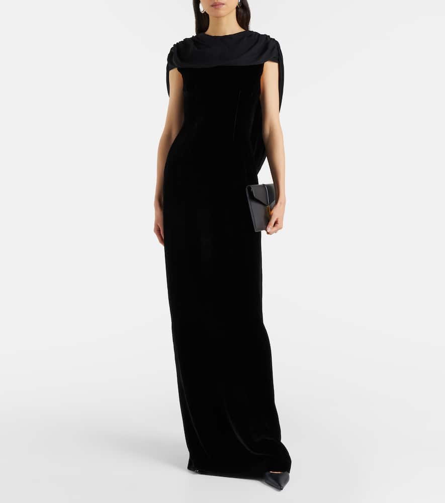 Vesper cutout gown
