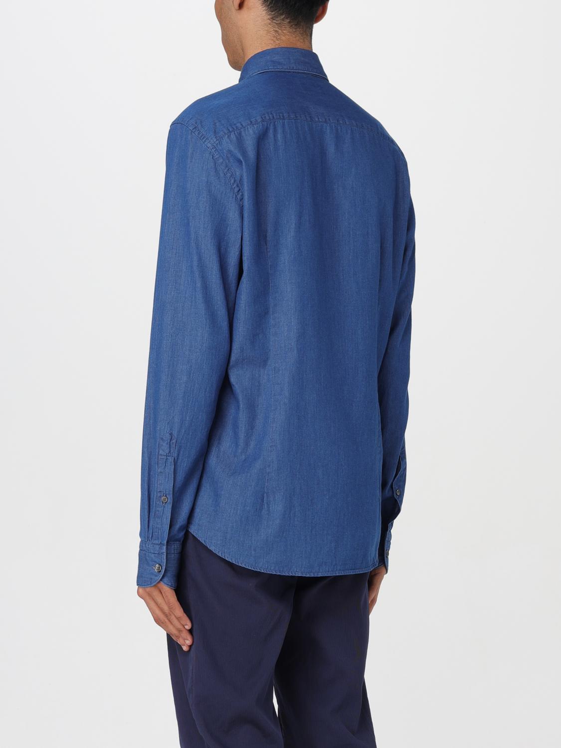 Shirt Men color Blue