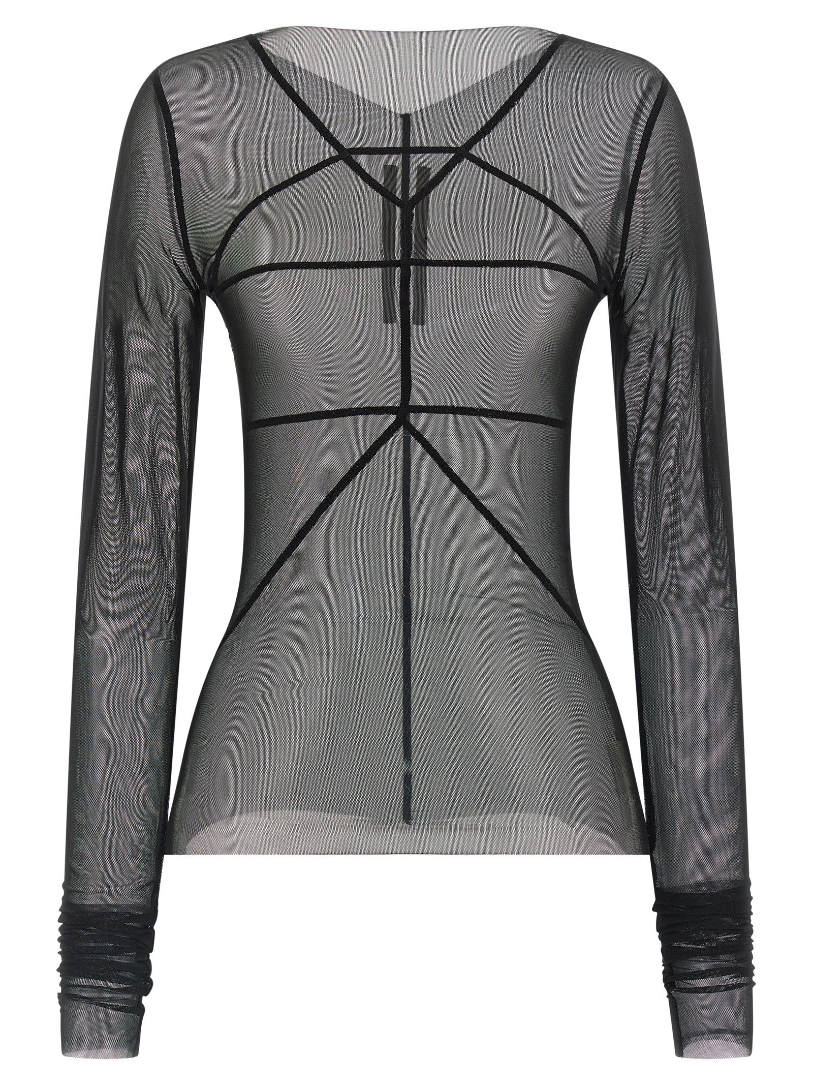 Temple Top Tunic — Black