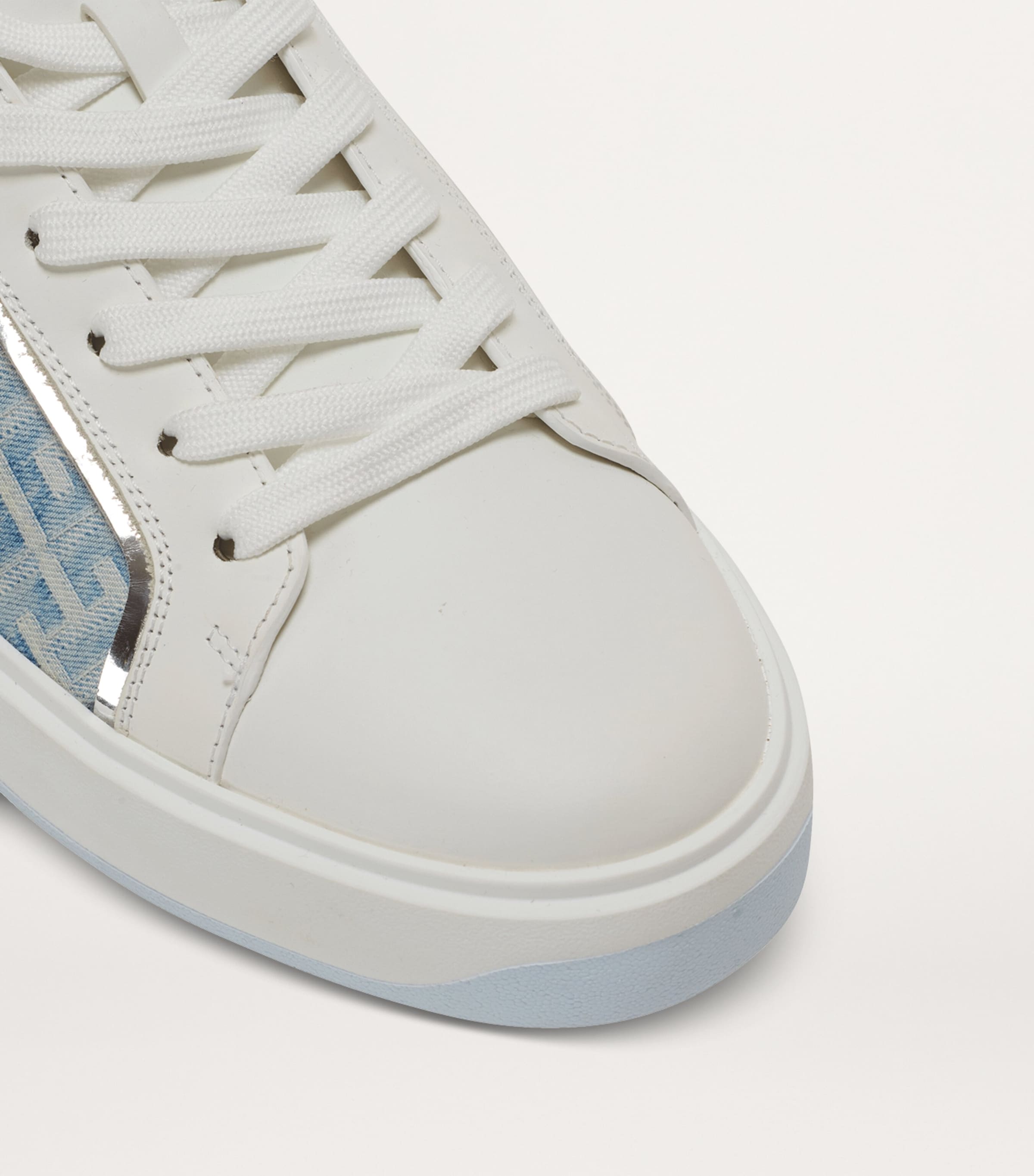 발망 남성 Leather-Denim B-Court Sneakers 000000000007738000