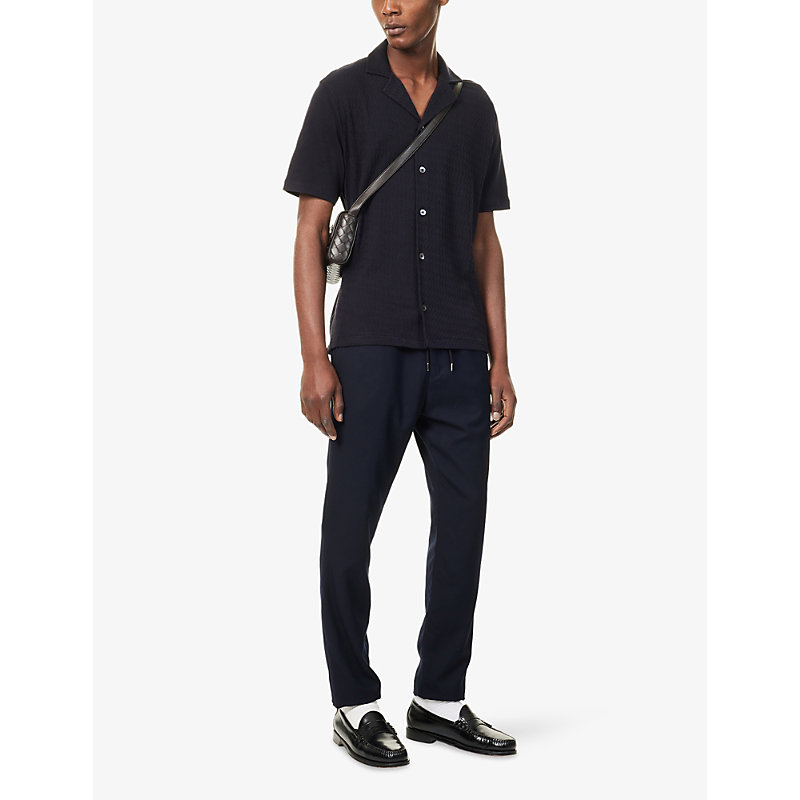 Mens Kirk Regular-Fit Cotton-Knitted Polo Shirt