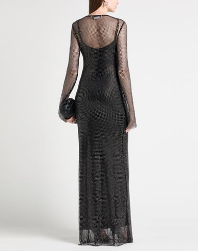 Sportmax Woman Maxi dress Black Size M Polyester, Elastane