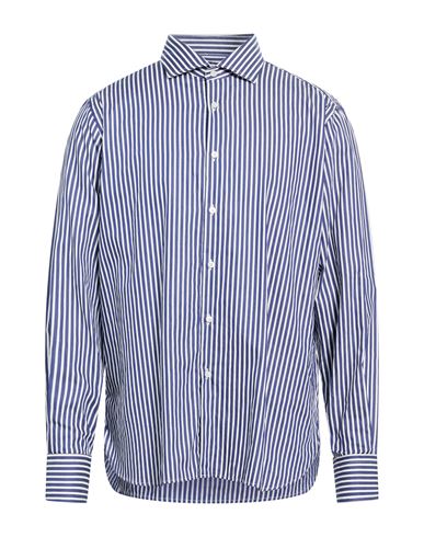 Man Shirt Navy Size 17 ½ Cotton