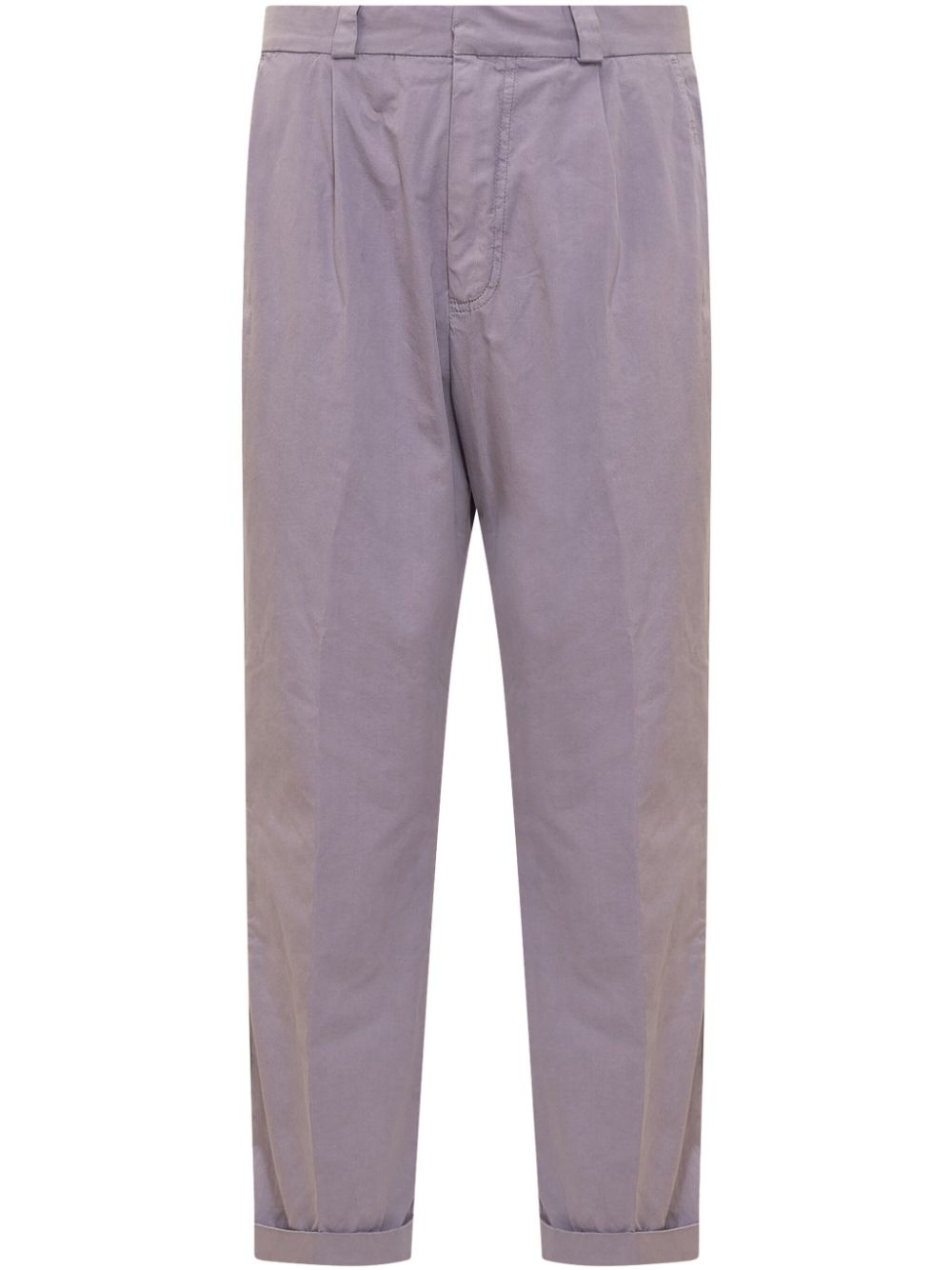 Pleated trousers - Purple