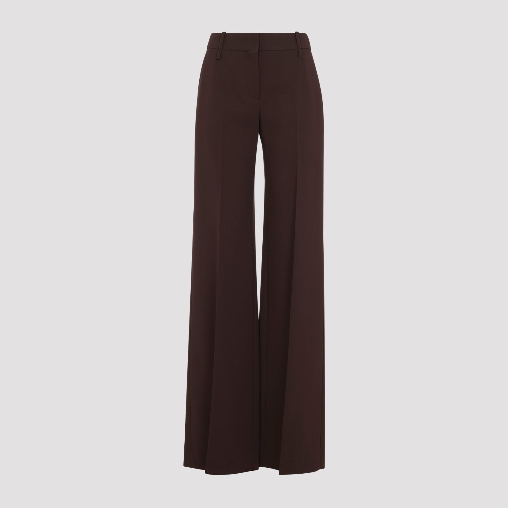 Wide-Leg Viscose Blend Pants