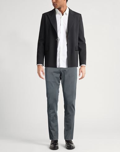 Man Pants Grey Size 32 Cotton, Polyester, Polyamide, Elastane