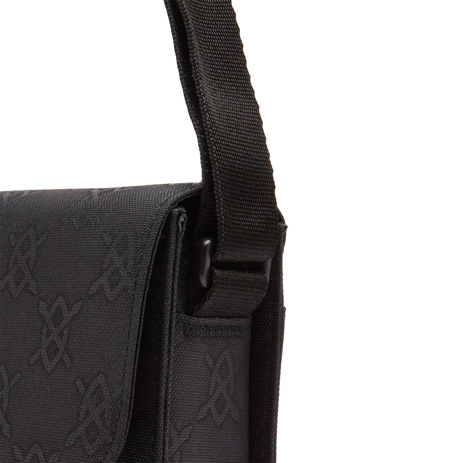 X Daily Paper Mini Bag Embossed Black