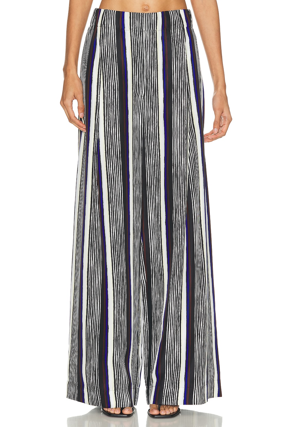 Proenza Schouler Amira Pant in Black Multi - Black. XS also in