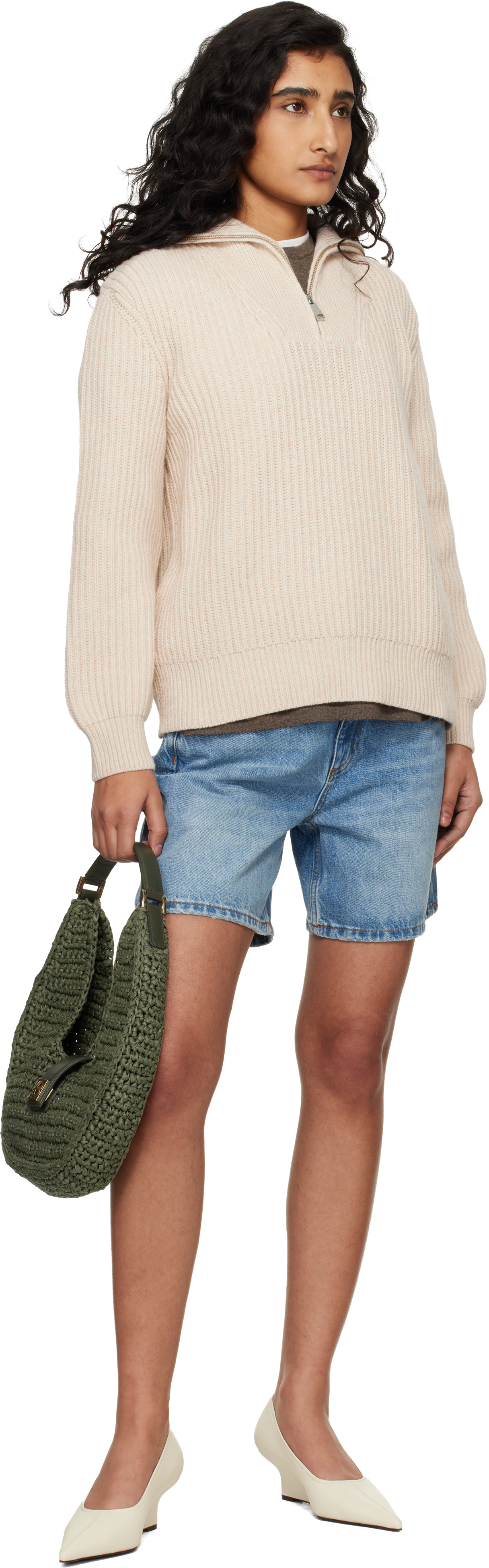 Beige Sammy Sweater