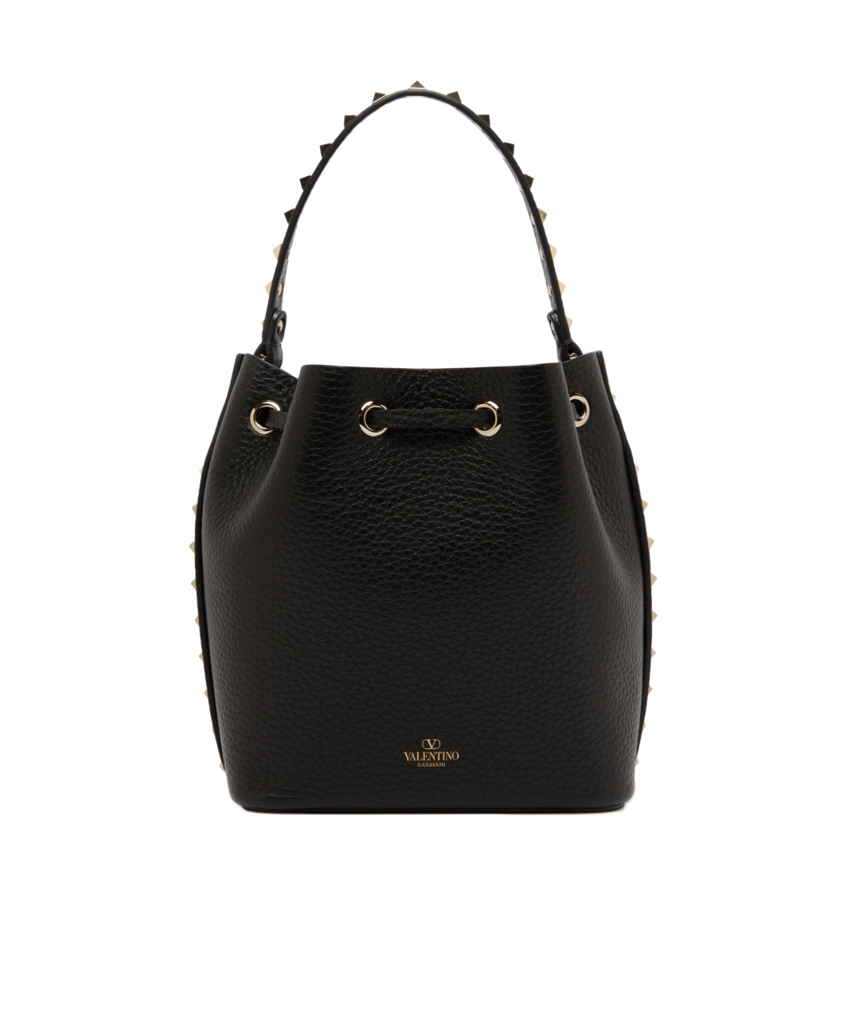 Rockstud bucket shoulder bag