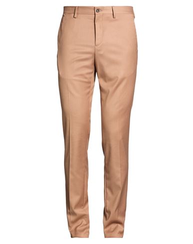 Man Pants Camel Size 34 Wool, Viscose, Elastane