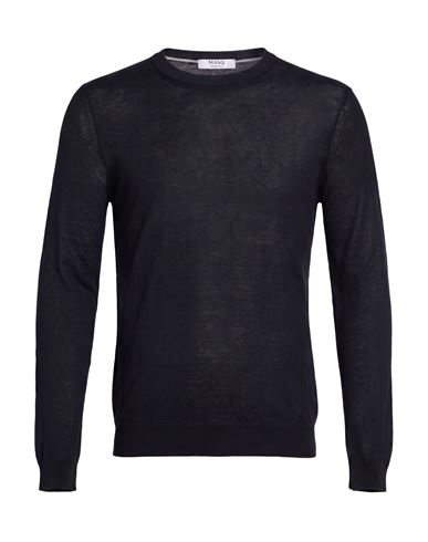 Man Sweater Navy Size 40 Silk