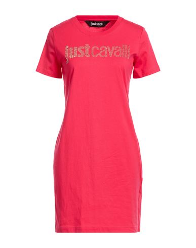 Woman Mini dress Coral Size XS Cotton