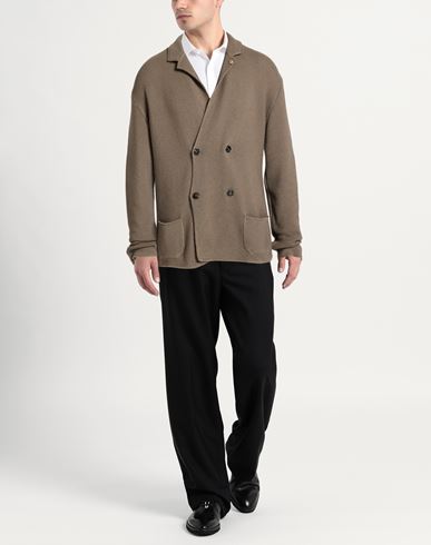 Man Blazer Military green Size XXL Cotton, Acrylic
