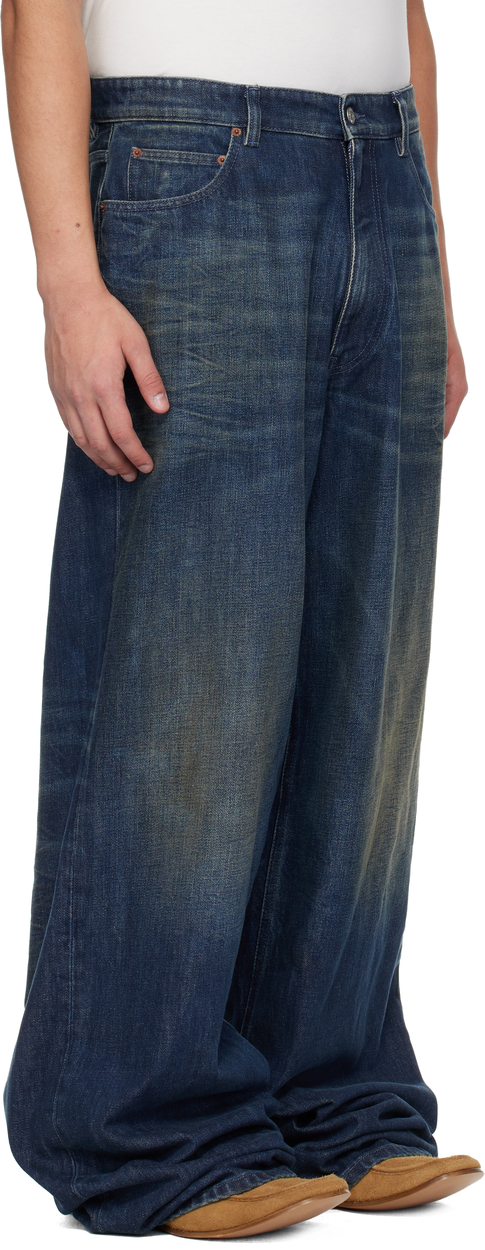 Blue 5 Pockets Jeans