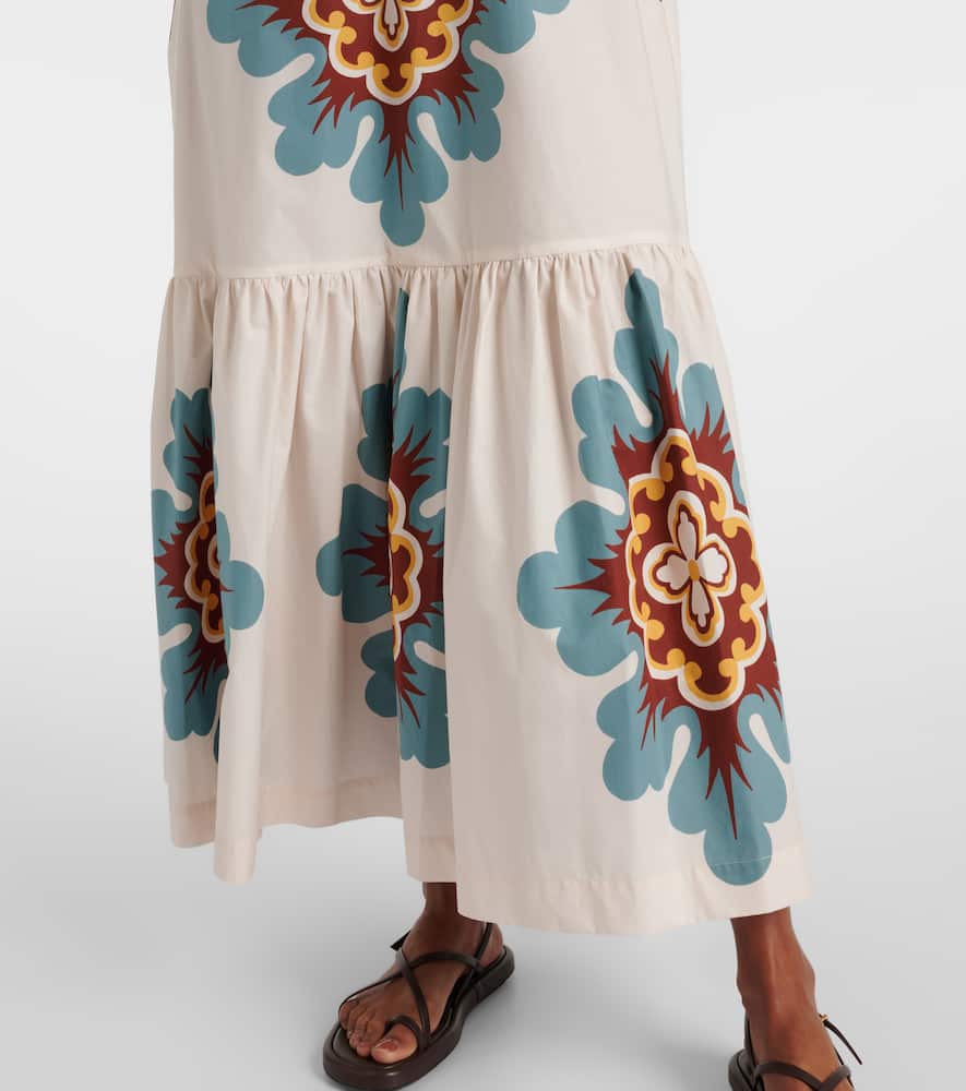 Artemis printed cotton shirtdress